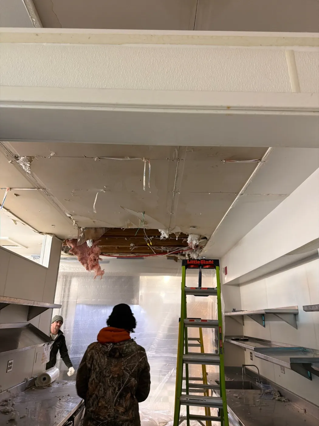 IICRC-certified dry-out in progress at Upland home